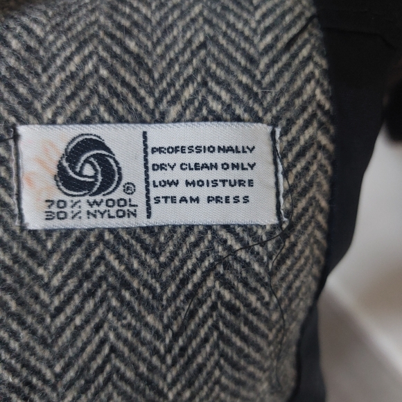 HOLLY DEB Vintage Cape Coat 40s Style Wool Blend. - Picture 12 of 16